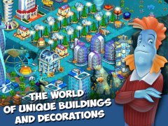 Baixar Aquapolis. Criar uma megapolis Simuladores para Android captura de tela 3