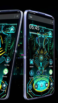 Baixar 3D тема запуска Железного человека Personalização para Android captura de tela 3