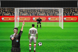 Baixar Pena de futebol. Tiros no gol. Jogos de esporte para Android captura de tela 3
