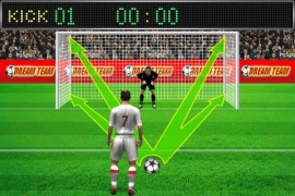 Baixar Pena de futebol. Tiros no gol. Jogos de esporte para Android captura de tela 4
