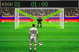 Baixar Pena de futebol. Tiros no gol. Jogos de esporte para Android captura de tela 6