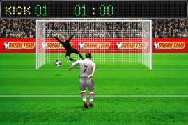 Baixar Pena de futebol. Tiros no gol. Jogos de esporte para Android captura de tela 7