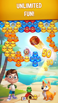 Color Birds V: Bubble Shooter