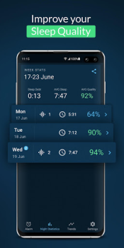 Baixar Sleepzy: Monitore o Seu Sono Estilo de vida para Android captura de tela 5