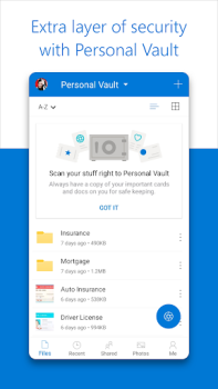 Baixar Microsoft OneDrive Emprego para Android captura de tela 5