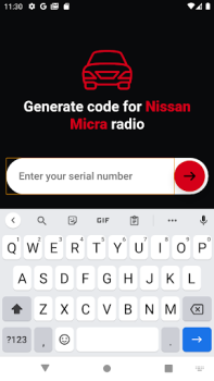 Baixar Código de Rádio Nissan Carros e transporte para Android captura de tela 2