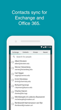 Baixar Email Aqua Mail: tudo em um Contato para Android captura de tela 4