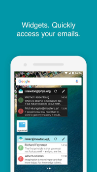 Baixar Email Aqua Mail: tudo em um Contato para Android captura de tela 7