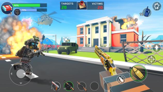 Baixar PIXEL'S UNKNOWN BATTLE GROUND Jogos de ação para Android captura de tela 3