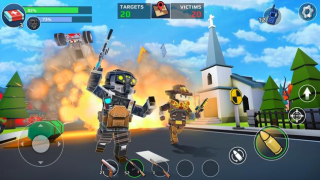 Baixar PIXEL'S UNKNOWN BATTLE GROUND Jogos de ação para Android captura de tela 4