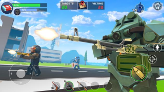 Baixar PIXEL'S UNKNOWN BATTLE GROUND Jogos de ação para Android captura de tela 7