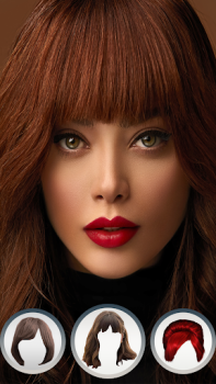 Baixar Franja De Cabelo Na Foto Beleza para Android captura de tela 2