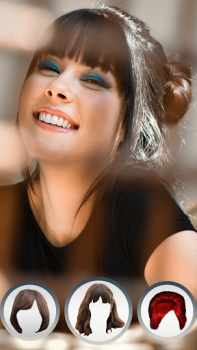 Baixar Franja De Cabelo Na Foto Beleza para Android captura de tela 7