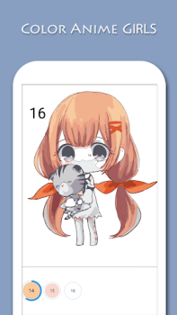 Baixar Anime - Paint by Numbers Entretenimento para Android captura de tela 2