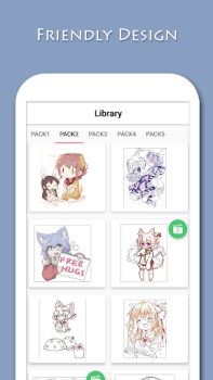 Baixar Anime - Paint by Numbers Entretenimento para Android captura de tela 7