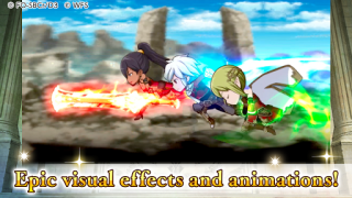 Baixar DanMachi - MEMORIA FREESE Jogos de papéis para Android captura de tela 7