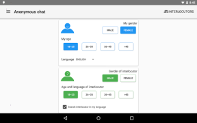 Baixar Anônimo bate-papo Namoro para Android captura de tela 6