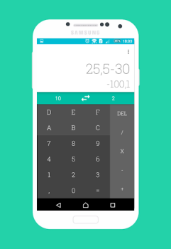 Baixar Калькулятор Систем Счисления Ferramentas para Android captura de tela 3
