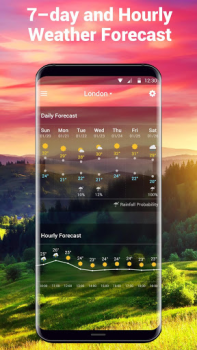 Baixar Widget de previsão do tempo Clima para Android captura de tela 6