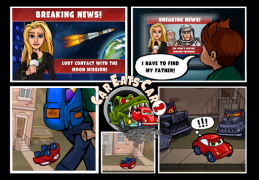 Baixar Car Eats Car 2 - Racing Game Raça para Android captura de tela 4