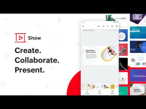 Zoho Show: Melhor apresentação