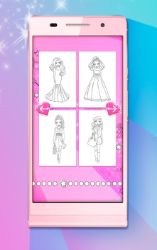 Baixar Раскраски для девочек Casual para Android captura de tela 2