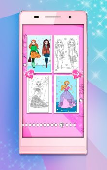 Baixar Раскраски для девочек Casual para Android captura de tela 5