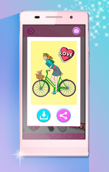 Baixar Раскраски для девочек Casual para Android captura de tela 7