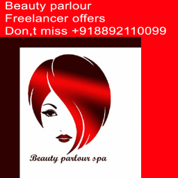 Logotipo freelance beauty parlour