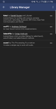 Baixar APDE - Android Processing IDE Ferramentas para Android captura de tela 6