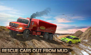 Baixar Extreme Offroad Mud Truck Simulator 6x6 Spin Tires Simuladores para Android captura de tela 4
