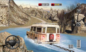 Baixar Extreme Offroad Mud Truck Simulator 6x6 Spin Tires Simuladores para Android captura de tela 5