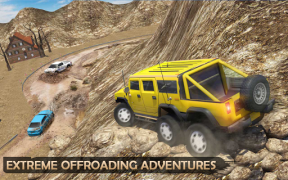 Baixar Extreme Offroad Mud Truck Simulator 6x6 Spin Tires Simuladores para Android captura de tela 6