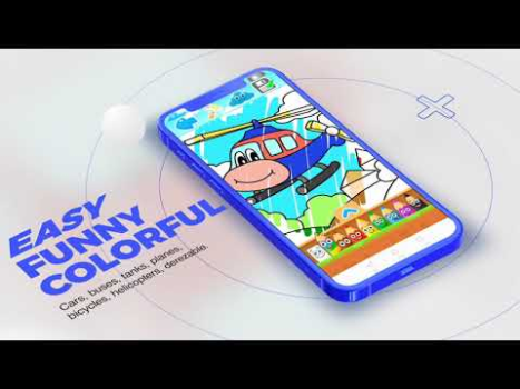Baixar Páginas para colorir: carros Jogos de Aprendizagem para Android captura de tela 8