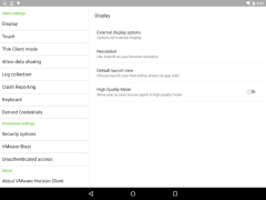 Baixar VMware Horizon Client Negócios para Android captura de tela 7
