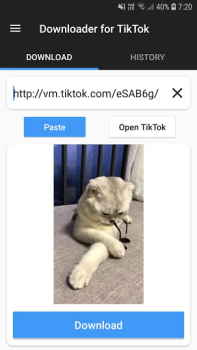 Baixar Downloader for TikTok Ferramentas para Android captura de tela 3