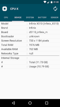 Baixar CPU-X Ferramentas para Android captura de tela 3
