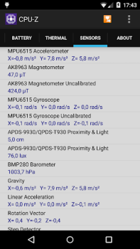 Baixar CPU-Z Ferramentas para Android captura de tela 6