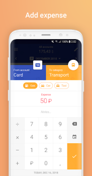 Baixar 1Money: despesas, orçamentos Finanças para Android captura de tela 4