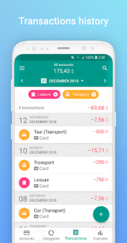 Baixar 1Money: despesas, orçamentos Finanças para Android captura de tela 6