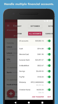 Baixar Toshl Finanças - orçamento Finanças para Android captura de tela 7