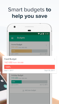 Baixar Spendee Budget & Money Tracker Finanças para Android captura de tela 4