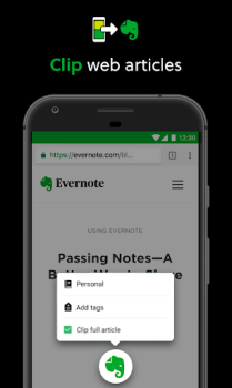 Baixar Evernote: Organizador de notas Emprego para Android captura de tela 6