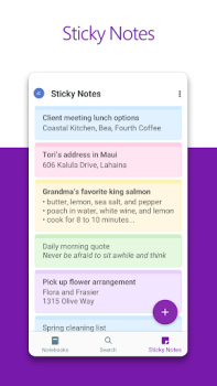 Baixar Microsoft OneNote: Save Notes Emprego para Android captura de tela 2