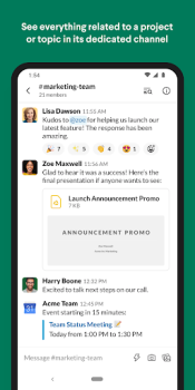 Baixar Slack Negócios para Android captura de tela 2