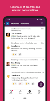 Baixar Slack Negócios para Android captura de tela 3