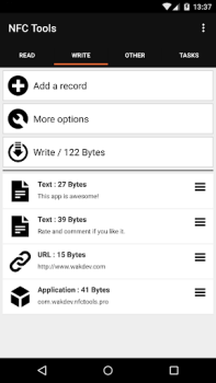 Baixar NFC Tools Ferramentas para Android captura de tela 4
