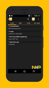 Baixar NFC TagInfo by NXP Ferramentas para Android captura de tela 2