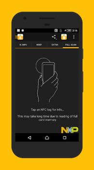 Baixar NFC TagInfo by NXP Ferramentas para Android captura de tela 3