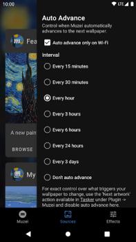 Baixar Muzei Live Wallpaper Personalização para Android captura de tela 5